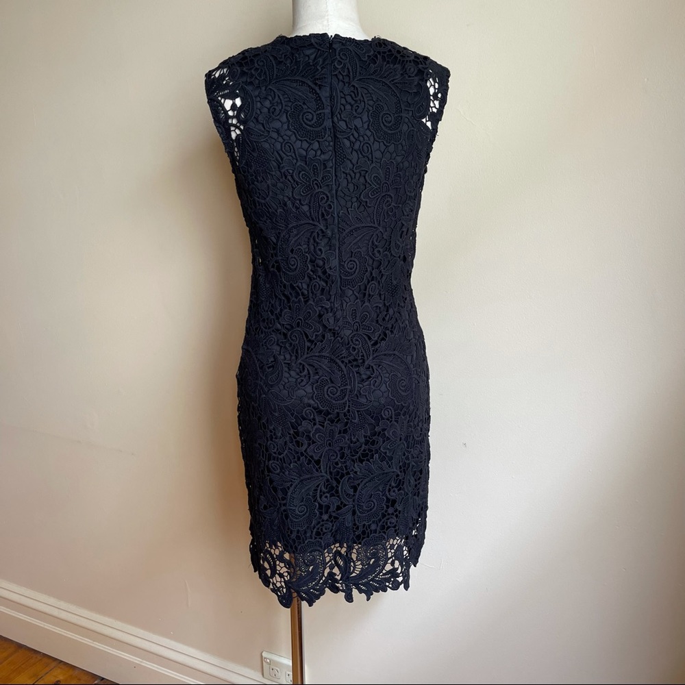 ZARA | Mini Lace Black Dress | Size M - Picture 4 of 9